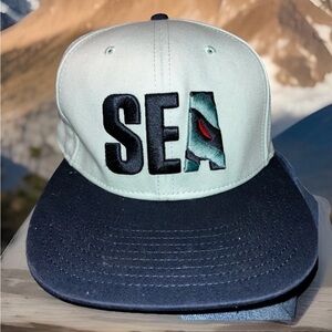 Seattle Kraken Adjustable Adult Unisex Hat Embroidered Logo